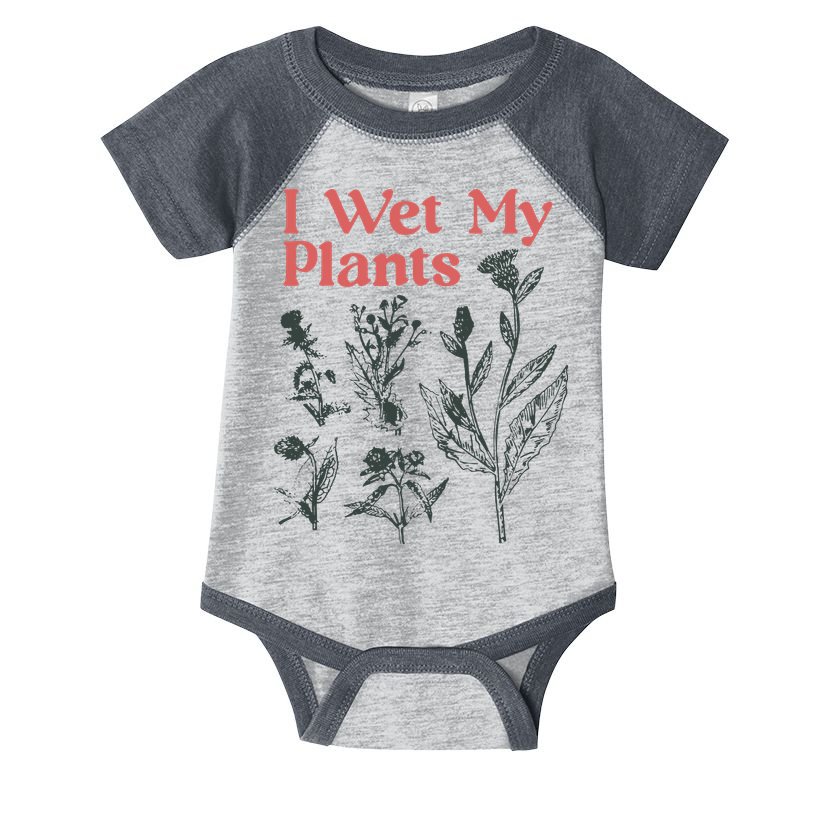 I Wet My Plants Infant Baby Jersey Bodysuit