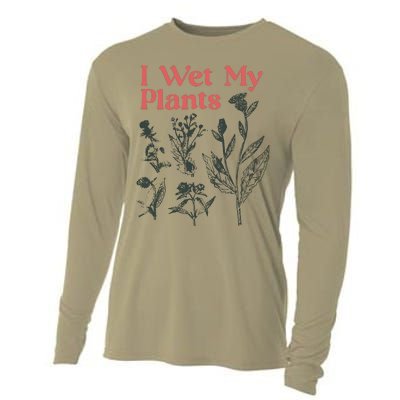 I Wet My Plants Cooling Performance Long Sleeve Crew