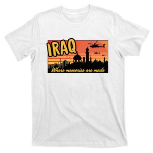 Iraq Where Memories Are Made Oif  Military Tourist Retro T-Shirt