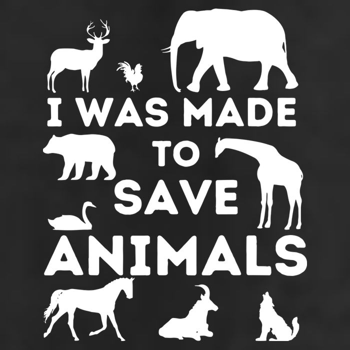 I Was Made To Save Animals Animal Rescue Protection Cool Comfort Performance Bucket Hat