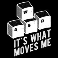 Its What Moves Me Game Wasd Keyboards Gamer Minimal Outfit Gift City Backpack