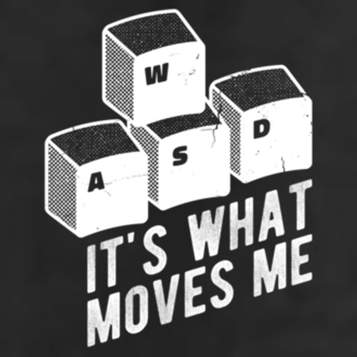 Its What Moves Me Game Wasd Keyboards Gamer Minimal Outfit Gift Adult Drive Performance Visor