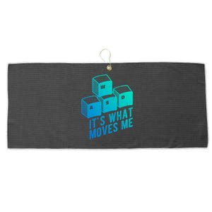 Its What Moves Me Game Wasd Keyboards Gamer Minimal Outfit Gift Large Microfiber Waffle Golf Towel