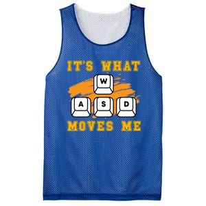 ItS What Moves Me Funny Gamer Humor Great Gift Mesh Reversible Basketball Jersey Tank