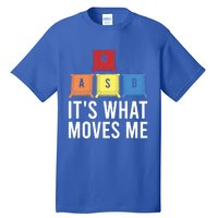 Its What Moves Me Game Wasd Keycaps Keyboards Gaming Outfit Meaningful Gift Tall T-Shirt