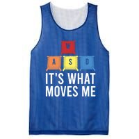 Its What Moves Me Game Wasd Keycaps Keyboards Gaming Outfit Meaningful Gift Mesh Reversible Basketball Jersey Tank