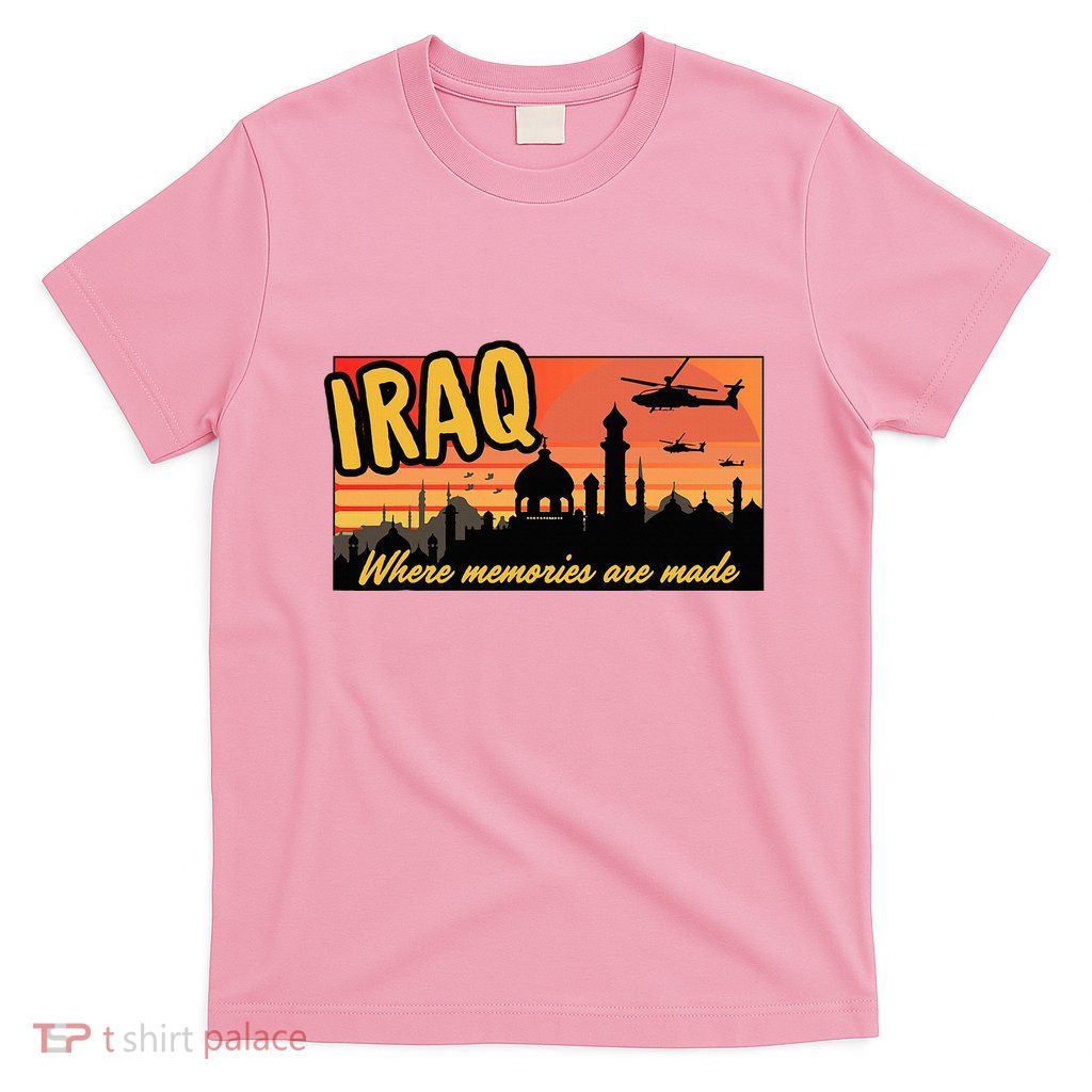 Iraq Where Memories Are Made Oif  Military Tourist Retro T-Shirt