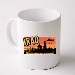 Iraq Where Memories Are Made Oif  Military Tourist Retro Coffee Mug