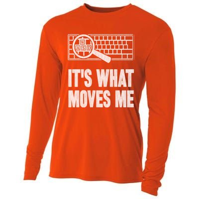 Its What Moves Me Wasd Gamer Computer Gift Cooling Performance Long Sleeve Crew