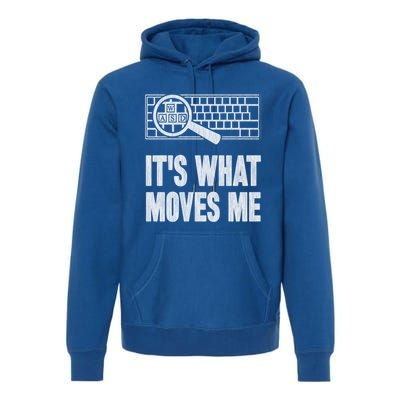 Its What Moves Me Wasd Gamer Computer Gift Premium Hoodie