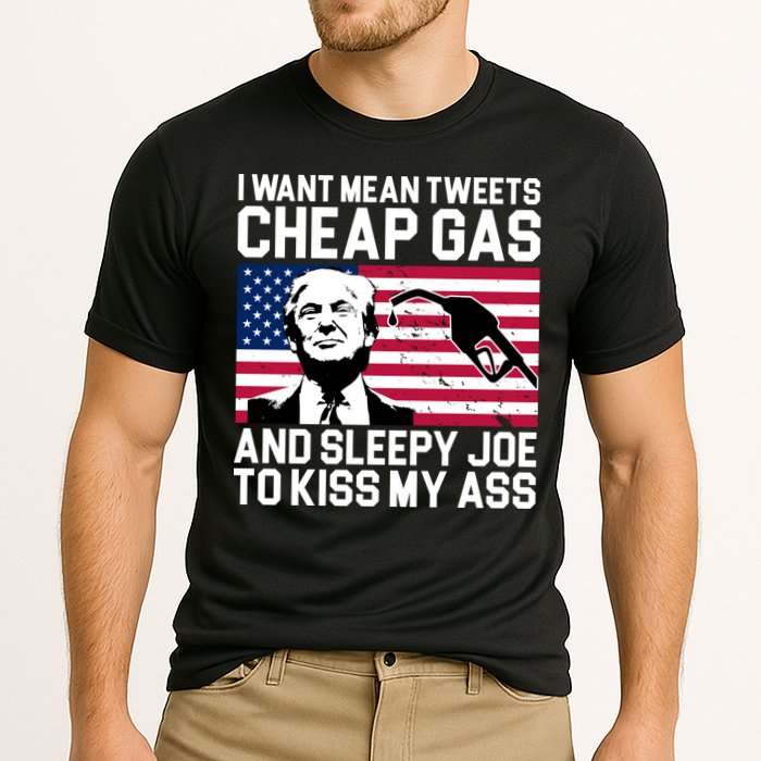 I Want Mean Tweets Cheap Gas Funny Sleepy Joe Performance Shirt