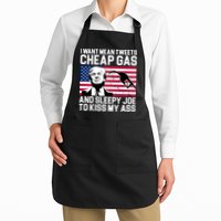 I Want Mean Tweets Cheap Gas Funny Sleepy Joe Apron
