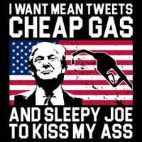 I Want Mean Tweets Cheap Gas Funny Sleepy Joe Apron