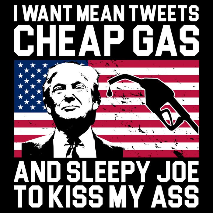 I Want Mean Tweets Cheap Gas Funny Sleepy Joe Backpack