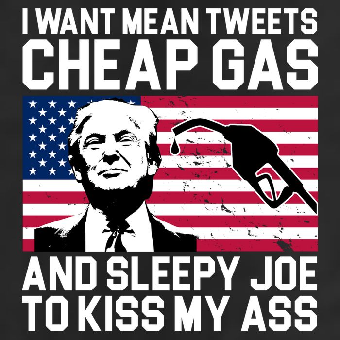 I Want Mean Tweets Cheap Gas Funny Sleepy Joe Adult Drive Performance Visor