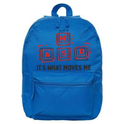 Its What Moves Me Wasd Key For Gamers And Programmers Gift 16 in Basic Backpack