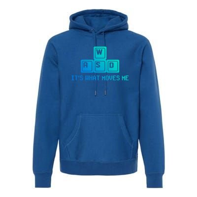 Its What Moves Me Funny Gamer Video Games Gaming Gift Premium Hoodie