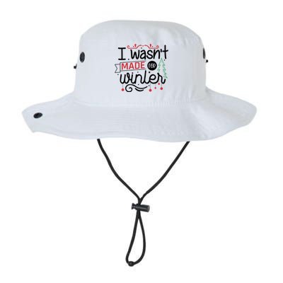 I Wasn't Made For Winter Funny Christmas Legacy Cool Fit Booney Bucket Hat