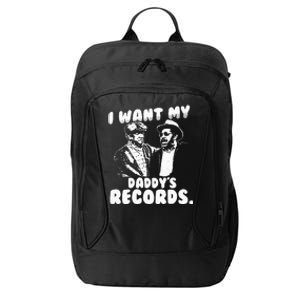 I Want My Daddy Records City Backpack