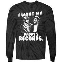 I Want My Daddy Records Tie-Dye Long Sleeve Shirt