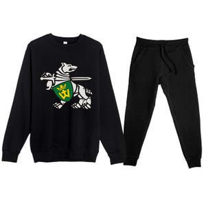 Iron Wolf Mindaugas By Lithuania Strong Premium Crewneck Sweatsuit Set