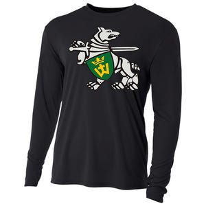 Iron Wolf Mindaugas By Lithuania Strong Cooling Performance Long Sleeve Crew