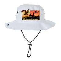 Iraq Where Memories Are Made Oif Military Tourist Retro Legacy Cool Fit Booney Bucket Hat