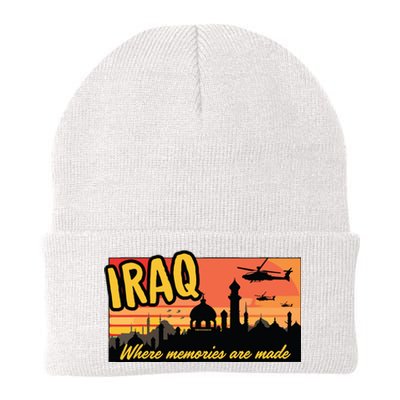 Iraq Where Memories Are Made Oif Military Tourist Retro Knit Cap Winter Beanie