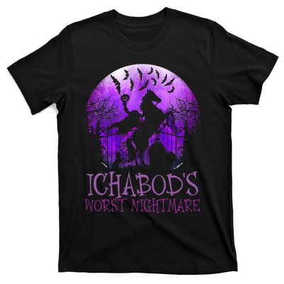 IchabodS Worst Nightmare Headless Horseman Halloween T-Shirt