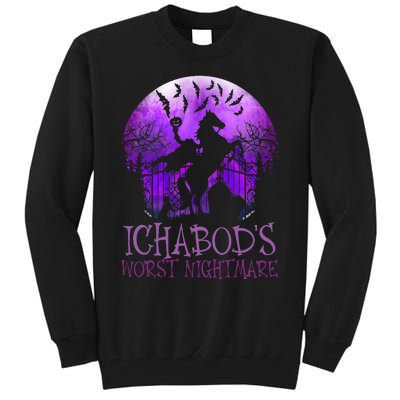 IchabodS Worst Nightmare Headless Horseman Halloween Tall Sweatshirt