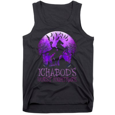 IchabodS Worst Nightmare Headless Horseman Halloween Tank Top