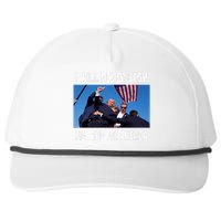 I Will Never Stop Donald Trump Supporter Assassination Snapback Five-Panel Rope Hat