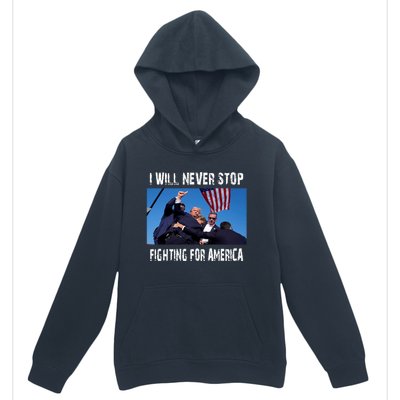 I Will Never Stop Donald Trump Supporter Assassination Urban Pullover Hoodie