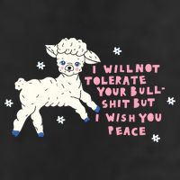 I Will Not Tolerate Your Bull Shit But I Wish You Peace Cool Comfort Performance Bucket Hat