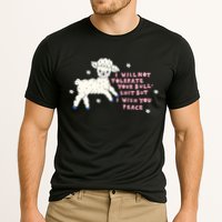 I Will Not Tolerate Your Bull Shit But I Wish You Peace Performance Shirt