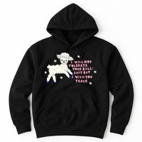 I Will Not Tolerate Your Bull Shit But I Wish You Peace Hoodie