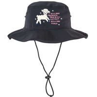 I Will Not Tolerate Your Bull Shit But I Wish You Peace Bucket Hat