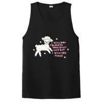 I Will Not Tolerate Your Bull Shit But I Wish You Peace PosiCharge Competitor Tank