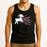 I Will Not Tolerate Your Bull Shit But I Wish You Peace Tank Top