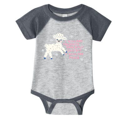 I Will Not Tolerate Your Bull Shit But I Wish You Peace Infant Baby Jersey Bodysuit