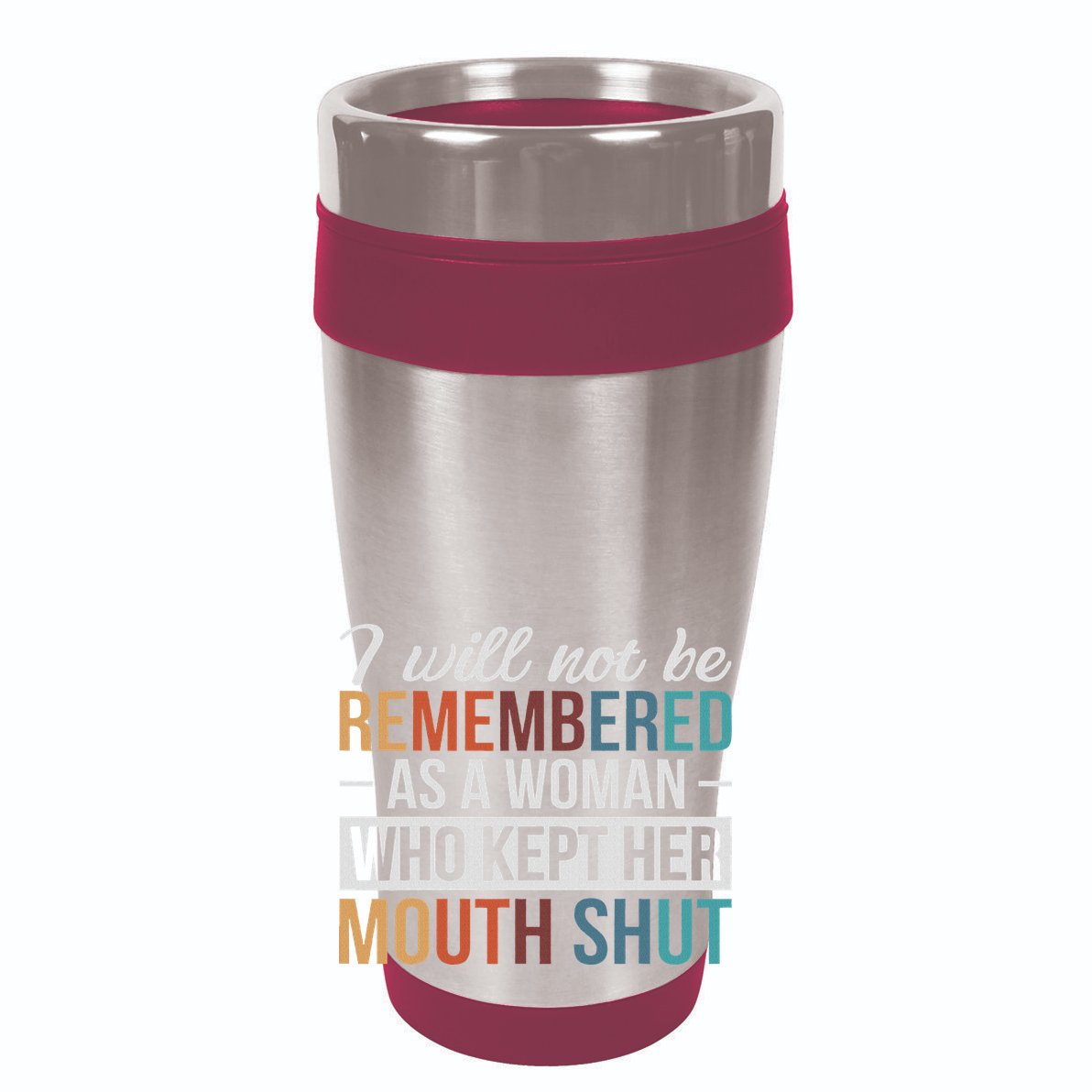 I Will Not Be Remembered As A Woman Who Kept Her Mouth Shut Impact Tech Backpack
