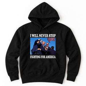 I Will Never Stop Fighting For America Hoodie