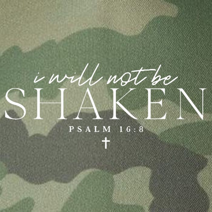 I Will Not Be Shaken Legacy Tie Dye Trucker Hat