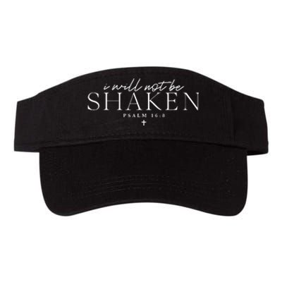 I Will Not Be Shaken Valucap Bio-Washed Visor