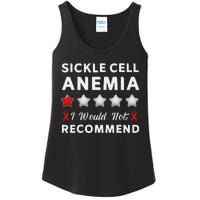 I Would Not Recommend Sickle Cell Anemia Awareness Gift Ladies Essential Tank