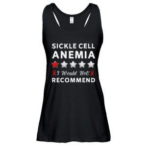 I Would Not Recommend Sickle Cell Anemia Awareness Gift Ladies Essential Flowy Tank