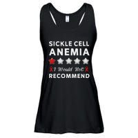 I Would Not Recommend Sickle Cell Anemia Awareness Gift Ladies Essential Flowy Tank