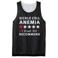 I Would Not Recommend Sickle Cell Anemia Awareness Gift Mesh Reversible Basketball Jersey Tank