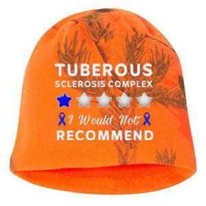 I Would Not Recommend Tuberous Sclerosis Complex Awareness Kati - Camo Knit Beanie