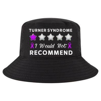 I Would Not Recommend Funny Turner Syndrome Awareness Gift Cool Comfort Performance Bucket Hat